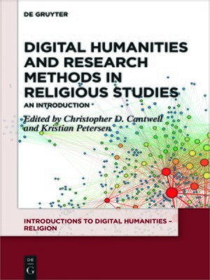 cover image of Digital Humanities and Research Methods in Religious Studies